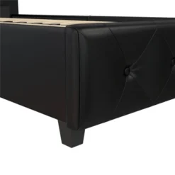 Dalia Tufted Faux Leather Bed - Room & Joy -Baxton Furniture Store GUEST e7392448 f30a 4b8d bb23 77e4e8e9a20f