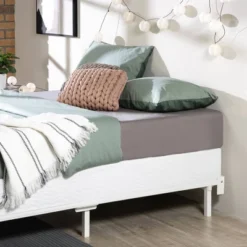 7" Metal Smart BoxSpring Mattress Base With Quick Assembly Purple - Zinus -Baxton Furniture Store GUEST e77fd8a0 a713 4453 a4bc ae6cc6dc78b3