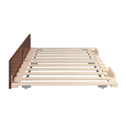 Twin Trundle Bed Walnut - AFI -Baxton Furniture Store GUEST e83ebd63 791b 4e97 a2bb 04680af85af6