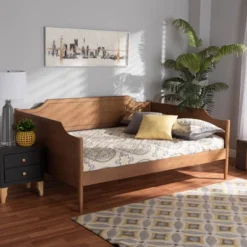 Full Alya Wood Daybed - Baxton Studio -Baxton Furniture Store GUEST e88eace1 f7bb 4708 b88a 5fdff49176cc