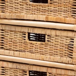 Dariana Rattan 6 Drawer Storage Cabinet Natural/Brown - Bali & Pari 17 Dariana Rattan 6 Drawer Storage Cabinet Natural/Brown - Bali & Pari -Baxton Furniture Store GUEST e92f279e 2fe7 4ae4 831e ae64201a81fb