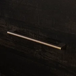 Gravity 2 Drawer Nightstand Rubbed Black - South Shore -Baxton Furniture Store GUEST e9e6088a 2176 4910 a0dd 9fcac65d95b5