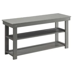 Oxford Utility Mudroom Bench With Shelves - Breighton Home 23 Oxford Utility Mudroom Bench With Shelves - Breighton Home -Baxton Furniture Store GUEST eb597174 8c77 47ea bbed 5c63a5194209