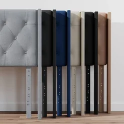 Bella Low Profile Wingback Headboard - Brookside Home 10 Bella Low Profile Wingback Headboard - Brookside Home -Baxton Furniture Store GUEST ec7490fc 679d 410e 9b66 0af58db58bc0