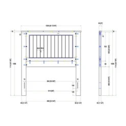 Glenwillow Home Wainscott Wood Panel Headboard 10 Glenwillow Home Wainscott Wood Panel Headboard -Baxton Furniture Store GUEST ecf044a6 cf41 4bcf 826c f98b83b32b72
