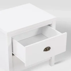 Boston Nightstand White - CorLiving -Baxton Furniture Store GUEST ed9c5b57 97d1 4aa9 9a16 adbfbaab0610