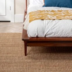 Boho Solid Wood Spindle Platform Bed - Saracina Home -Baxton Furniture Store GUEST eddd6fd7 e683 4a43 ab14 7eb5a52e69b7