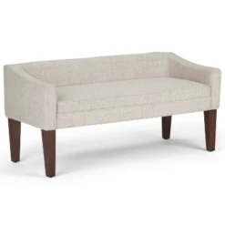 Layla Upholstered Bench - Wyndenhall -Baxton Furniture Store GUEST f280b055 96df 433b 87fd ad3514356dfe