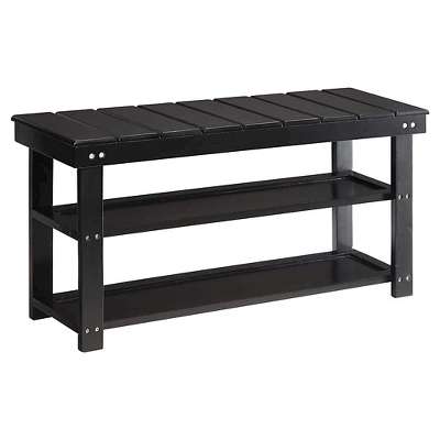 Oxford Utility Mudroom Bench With Shelves - Breighton Home 14 Oxford Utility Mudroom Bench With Shelves - Breighton Home - Image 12