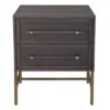 Sophia 2 Drawer Nightstand - Hopper Studio -Baxton Furniture Store GUEST f80223fd 66c3 4302 b393 283491460ba2