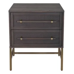 Sophia 2 Drawer Nightstand - Hopper Studio