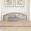 Full/Queen Riverbrooke Metal Arch Scallop Headboard Bronze - Hillsdale Furniture