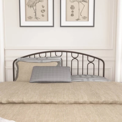 Full/Queen Riverbrooke Metal Arch Scallop Headboard Bronze - Hillsdale Furniture 3 Full/Queen Riverbrooke Metal Arch Scallop Headboard Bronze - Hillsdale Furniture