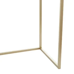 Contemporary Wood Console Table Dressing Table Desk With Mirror And Stool Set - Olivia & May -Baxton Furniture Store GUEST f8eea430 ac61 4444 bc61 d56cd96a5e47