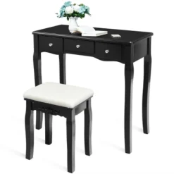 Costway Vanity Dressing Table Set W/Removable Box &10 Dimmable Bulbs Touch Switch 15 Costway Vanity Dressing Table Set W/Removable Box &10 Dimmable Bulbs Touch Switch -Baxton Furniture Store GUEST faa97d80 6644 49cf b138 c9ca7a8ea1cc