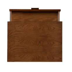 Reid 2 Drawer Nightstand Chest Walnut - Linon -Baxton Furniture Store GUEST fbf79dd6 5909 4937 82e5 ee137e61debc