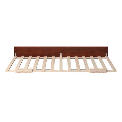 Twin XL Trundle Bed Walnut - AFI 6 Twin XL Trundle Bed Walnut - AFI - Image 4