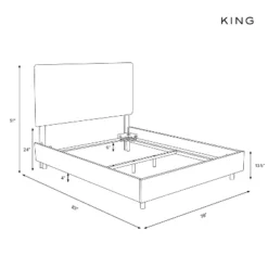 Arcadia Nail Button Headboard In Patterns - Skyline Furniture