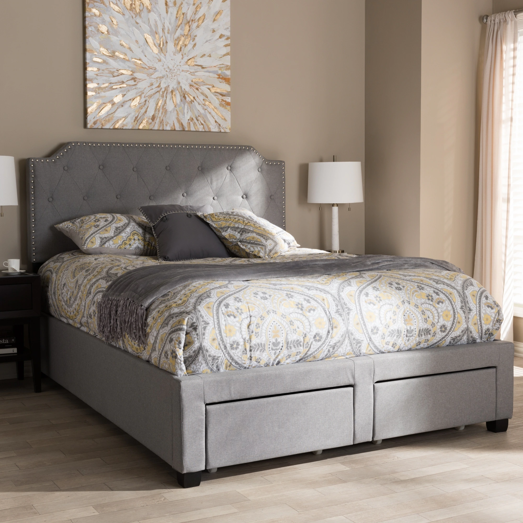 Front Page -Baxton Furniture Store Contemporary Grey Fabric Storage Bed by Baxton Studio 3ff6a630 cb91 46e9 93cd 1bd166d9fd0d